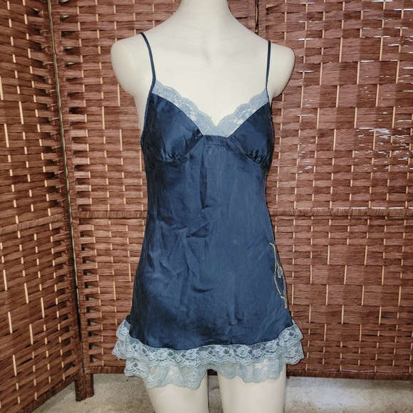 Baby Phat Intimates 100% Silk Night Slip - Picture 1 of 11